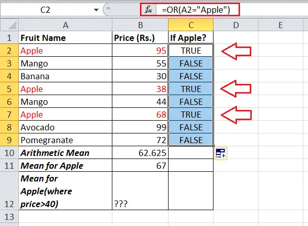 Excel'de Ortalama nasıl hesaplanır