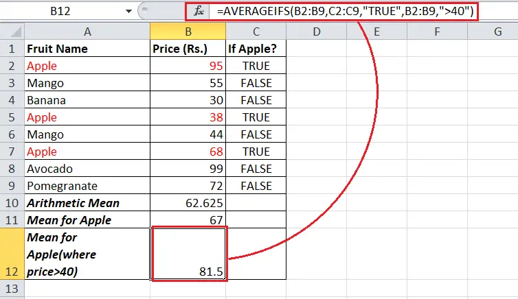 Come calcolare la media in Excel