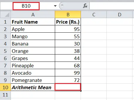 Kā aprēķināt vidējo programmā Excel