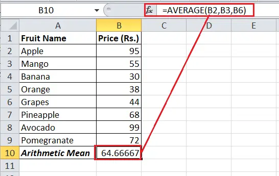 Como calcular a média no Excel