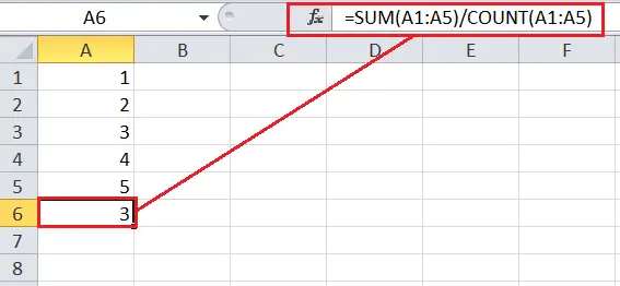 Cum se calculează media în Excel