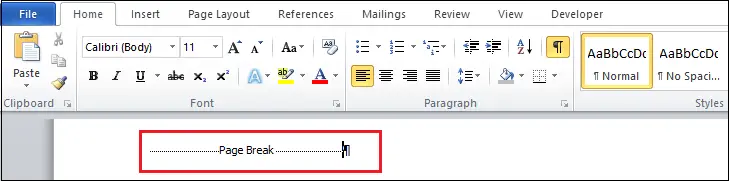 Comment ajouter et supprimer un saut de page dans Word