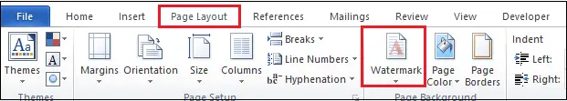 Como inserir uma marca d'água no Word