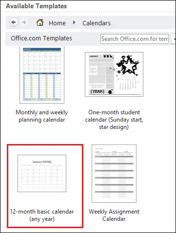 Sådan indsætter du en kalender i Word-dokument