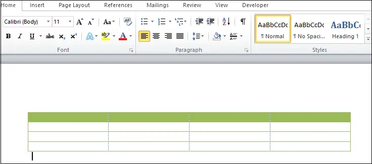 Comment ajouter une bordure dans Word