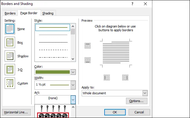 Comment ajouter une bordure dans Word