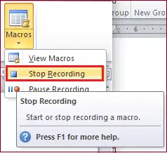 Com crear una macro en un document de Word