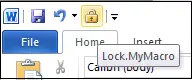 Cómo crear una macro en un documento de Word