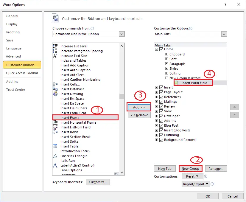 Cómo crear un menú desplegable en un documento de Word