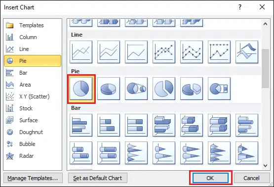 Comment insérer un graphique dans Word