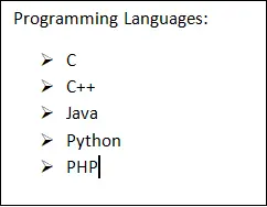 Ako vložiť odrážky do dokumentu programu Word