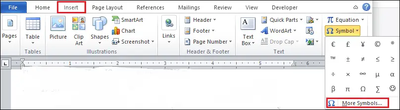 Hoe u opsommingstekens in een Word-document invoegt