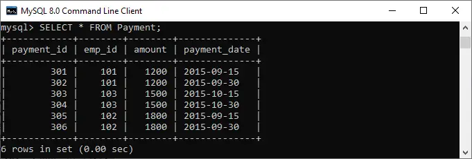 mysql 삭제 쿼리