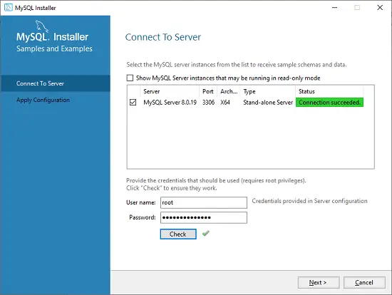 kā instalēt mysql