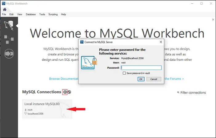 MySQL-werkbank