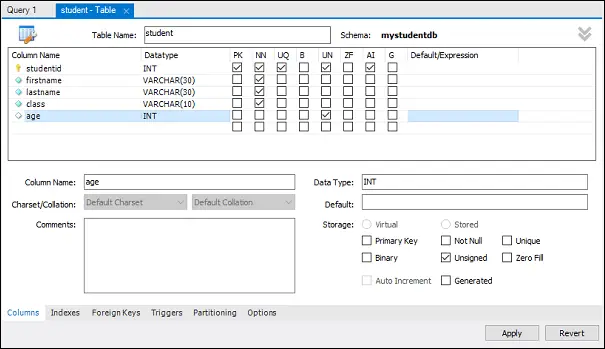 MySQL Workbench