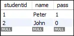 MySQL Boolescher Wert