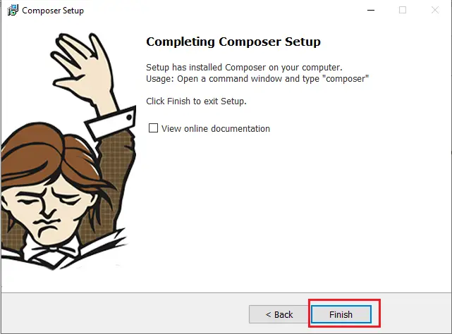 Cómo instalar Composer en Windows