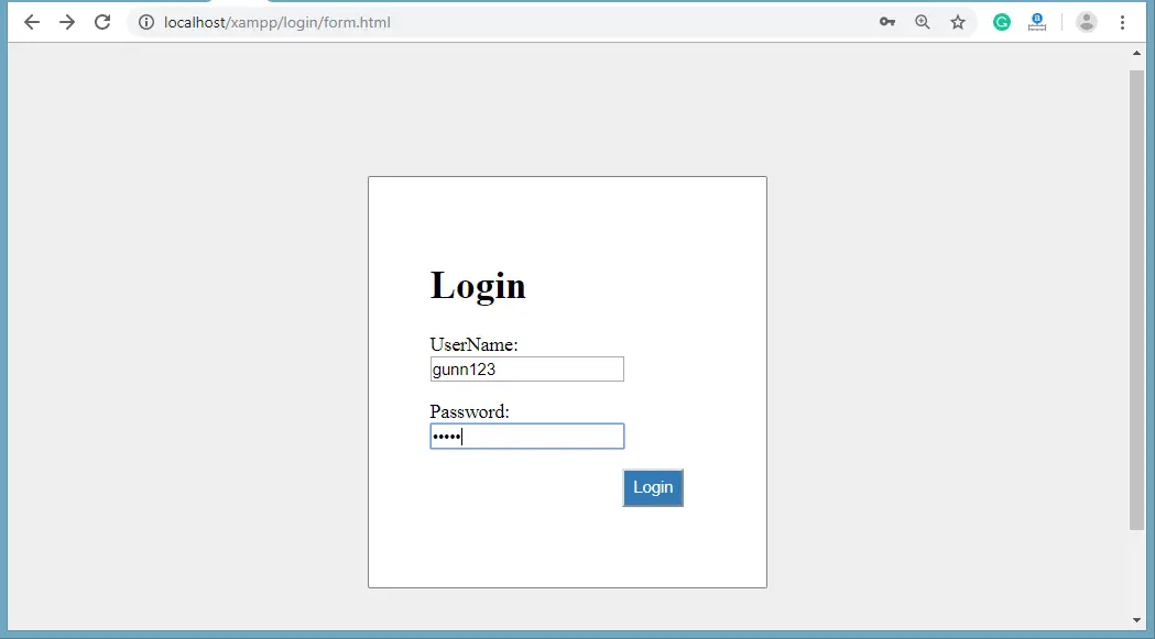 PHP MySQL login system