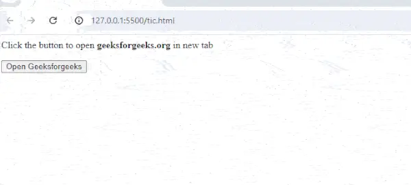 Kā atvērt URL jaunā cilnē, izmantojot JavaScript?