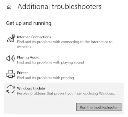 método-3:-ejecutar-el-solucionador-de-problemas-de-actualización-de-Windows