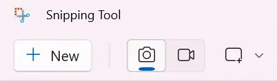 Klik op Nieuwe knop
