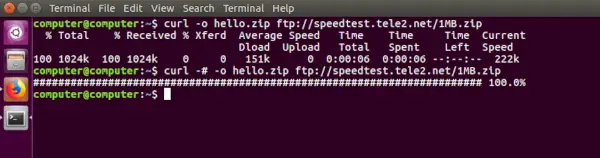 Curl-Befehl unter Linux mit Beispielen