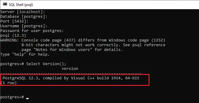 PostgreSQL Veritabanı Sunucusuna Bağlanma