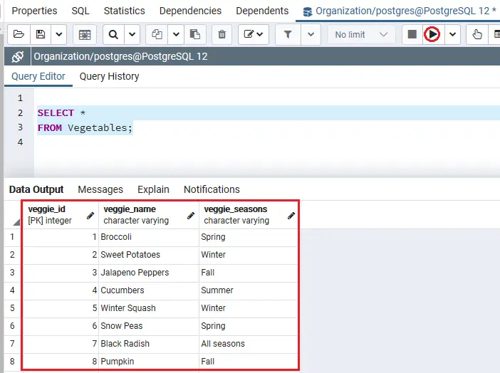 PostgreSQL seriell