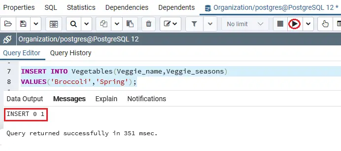 Serial PostgreSQL