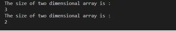 Python 2D-array