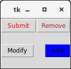 Python Tkinter Frame