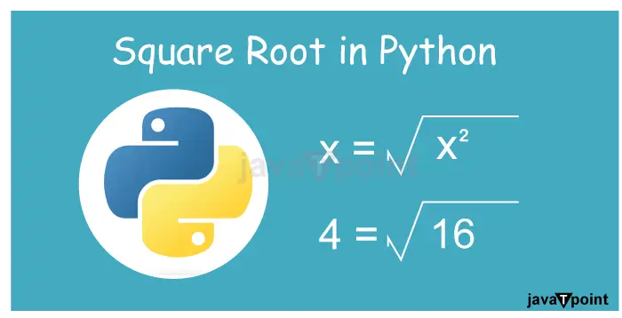 Come scrivere la radice quadrata in Python