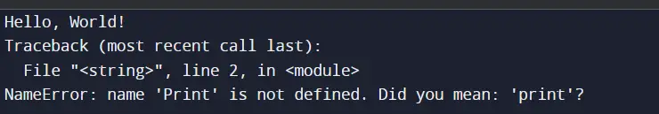 ¿Python distingue entre mayúsculas y minúsculas?