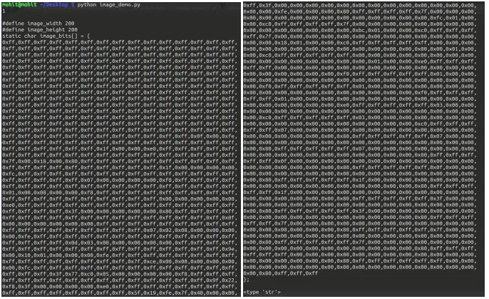 kuvan muuntaminen bitmaoksi pythonissa