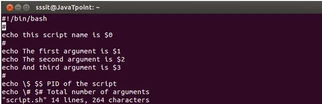 „Linux Shell Scripting“ parametrai 1