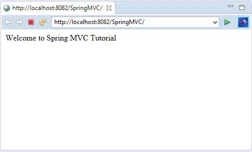 Spring MVC チュートリアル