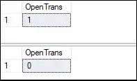 SQL serverio operacija