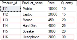 معاملة خادم SQL