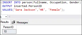 SQL Server IDENTITY