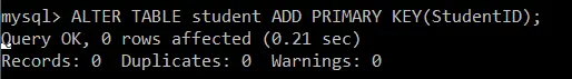 Contraintes en SQL