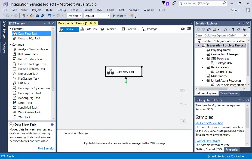 SSIS タスク