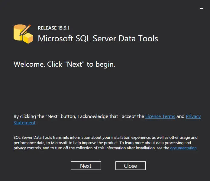 Krav til SQL Server Integration Services