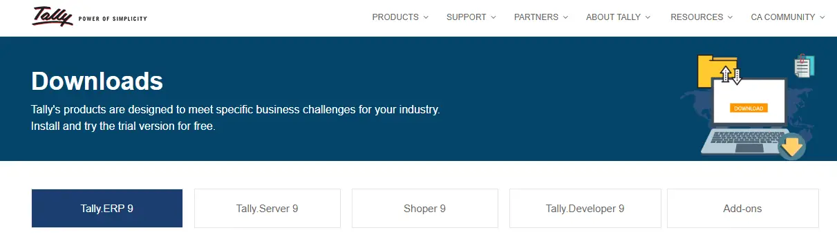 A Tally ERP 9 szoftver letöltése