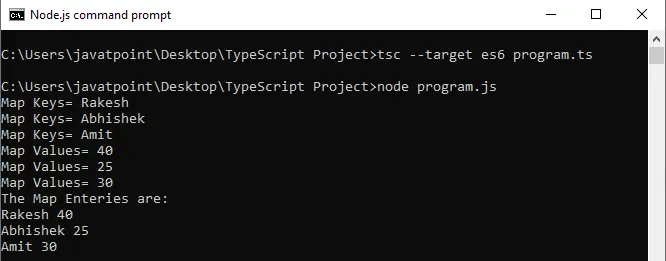 TypeScript karte