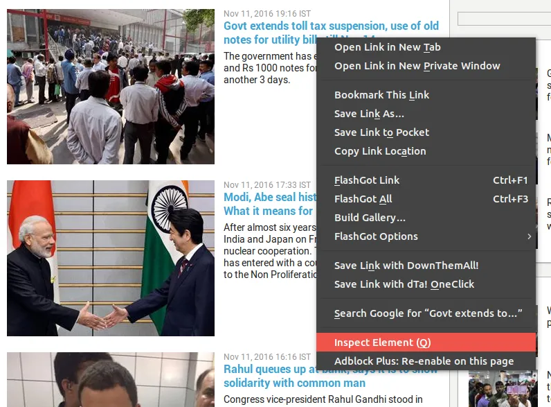 Python Web Scraping을 사용하여 선택한 웹페이지 콘텐츠 읽기' title=
