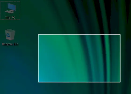 Cómo abrir la herramienta de recorte de Windows con un método abreviado de teclado - Paso 2